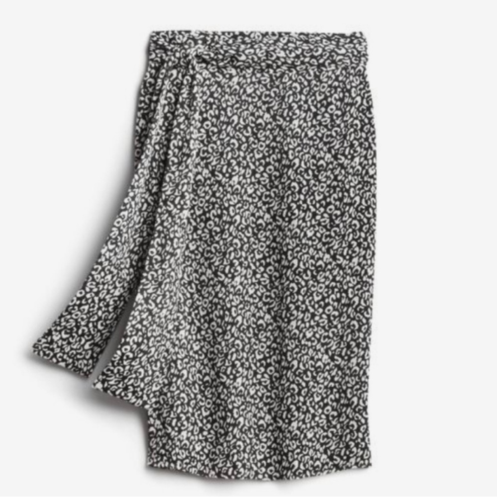 French Grey Davina Wrap Midi Skirt NWT Size XL. Stitch Fix Exclusive.